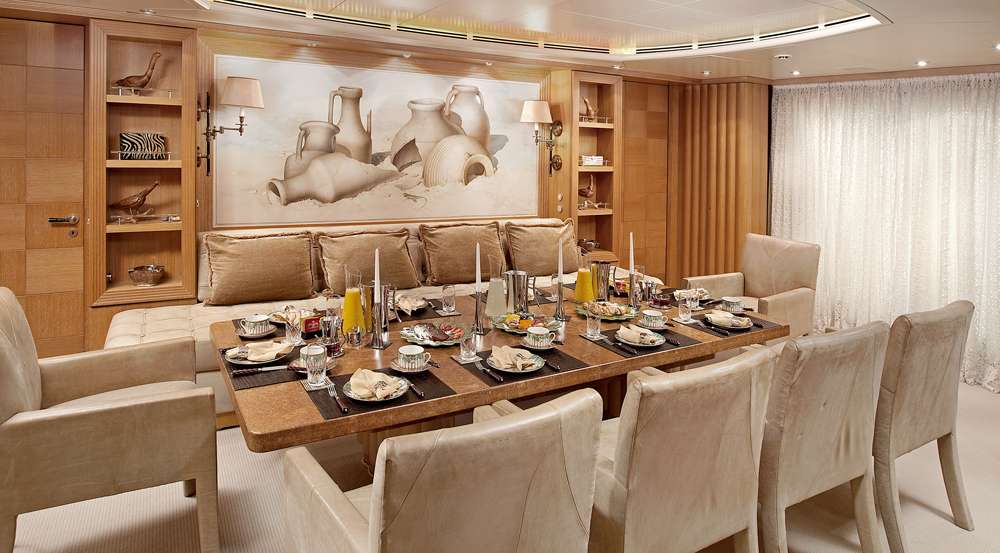 Alexandra Yacht Charter Interior