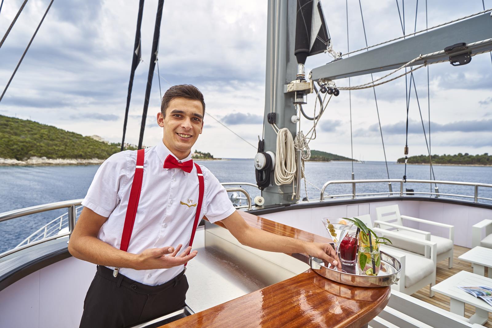 Rara Avis Yacht Charter Exterior