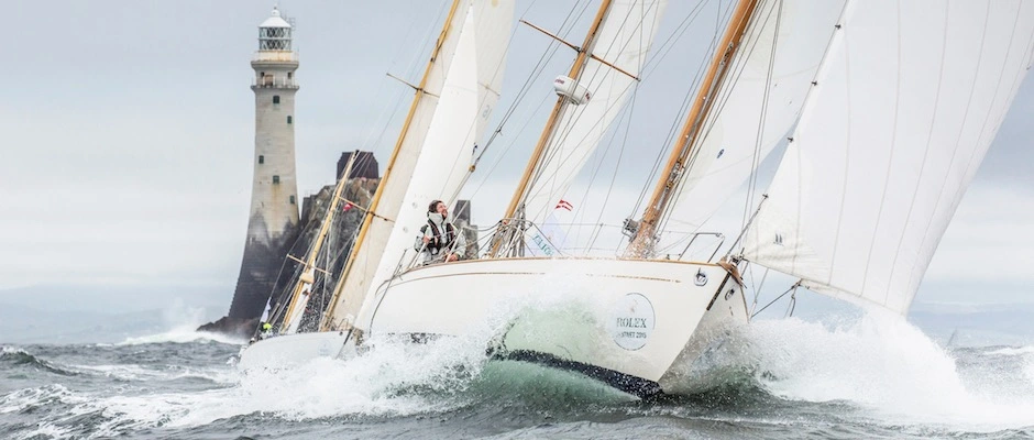 Noblesse Yachts The course of the Fastnet Race round Fastnet Rock