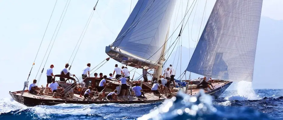 Noblesse Yachts Team Building in a Sailing Competition Yacht Halloween