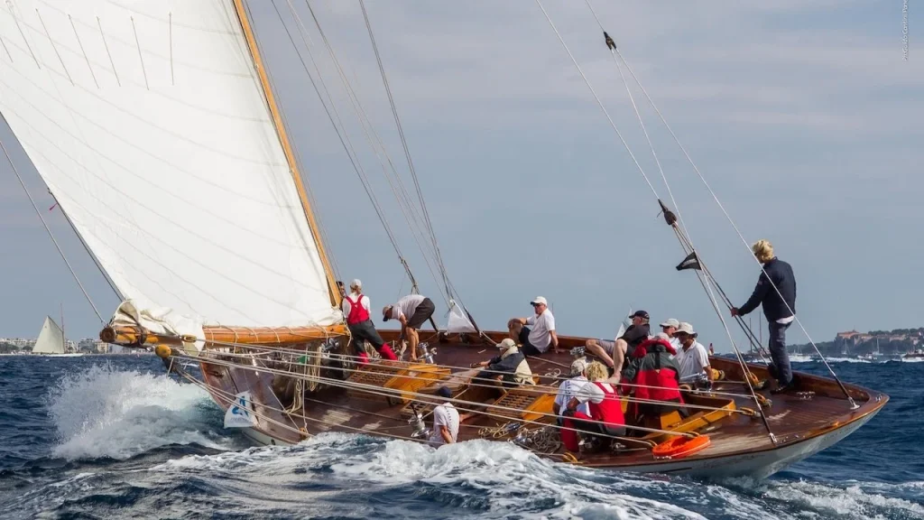 Yacht Hallowe'en racing Monaco Classic Week